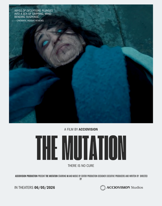 The Mutation — affiche du court-métrage